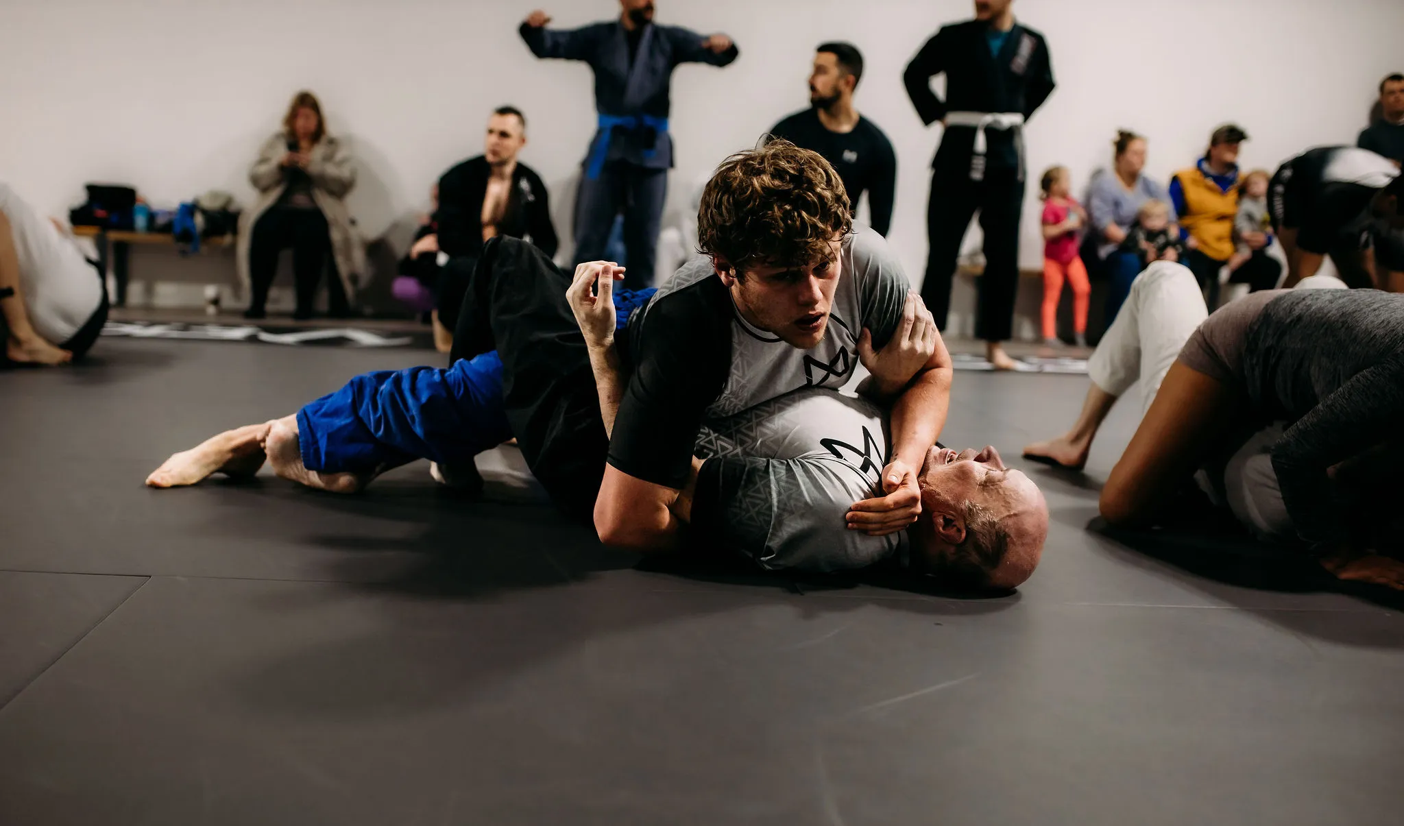 BJJ training at Infinum academy Brantford